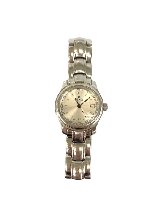 Fendi Silver Stainless Steel Watch